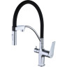 Комплект LEMARK смеситель LM3074C для кухни с гибким изливом + Фильтр для очистки жесткой воды OPTIМА LM3074C086